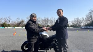 カワサキフリーダムナナ様よりバイクを寄贈していただきました！