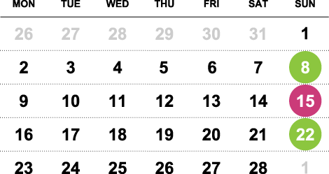 2月スケジュール