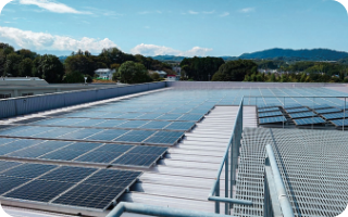 太陽光発電設備風景