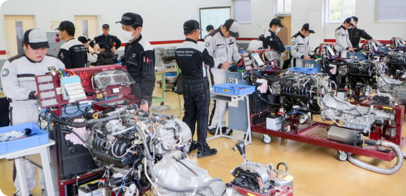 トヨタサービス技術検定イメージ写真