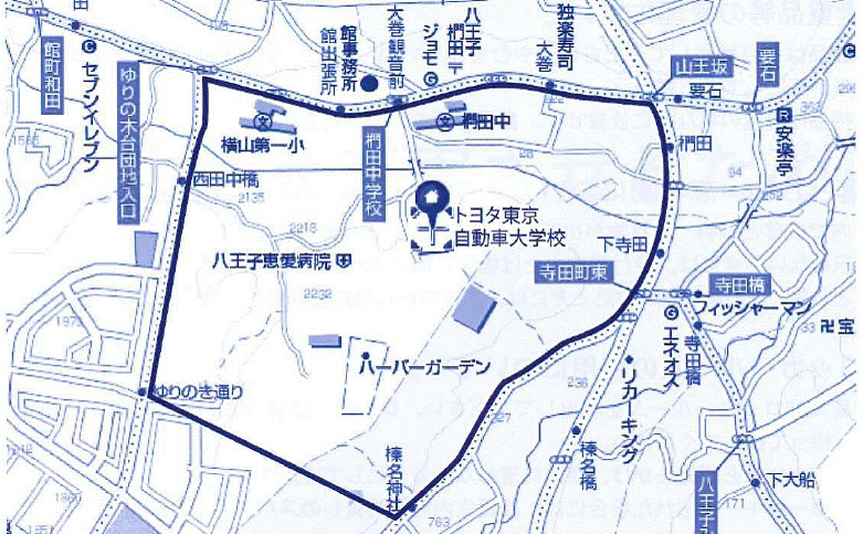 自動車やバイクの乗り入れ禁止区域