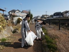 4年間お世話になった地域に…