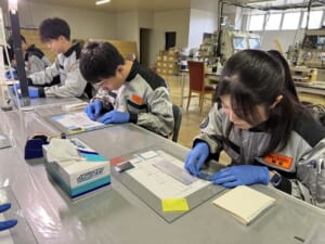 スマモ科1年生リチウムイオン電池研修