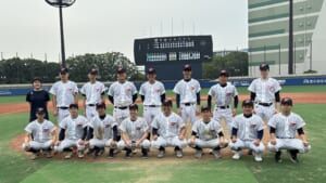 校友会野球部春季大会準優勝